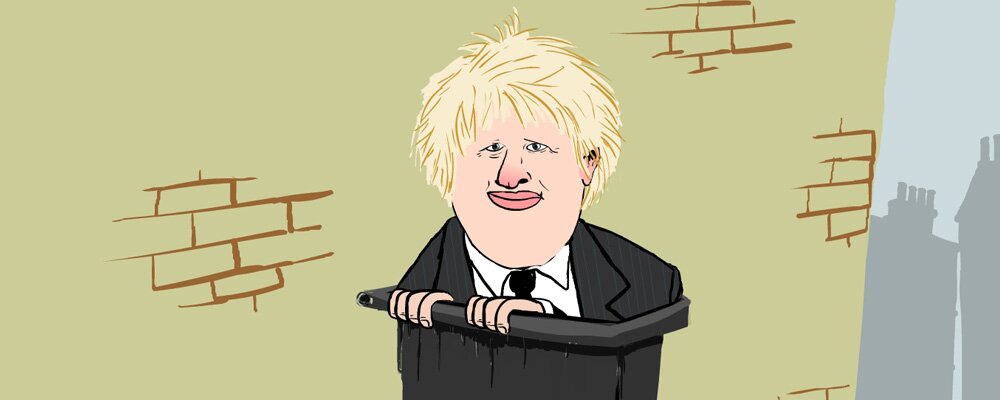 Boris Johnson Sin Binned