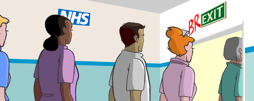 Nurses leaving NHS